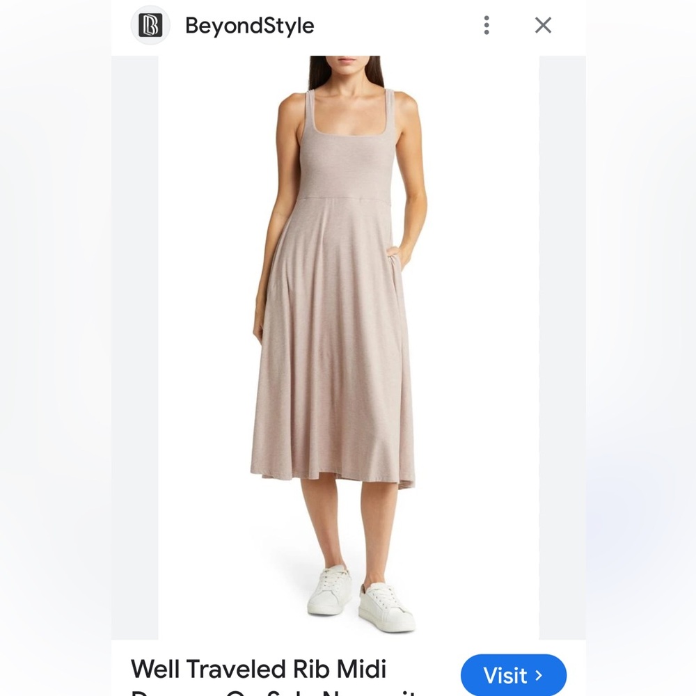 Beyond Yoga stretch Sleeveless Dress M